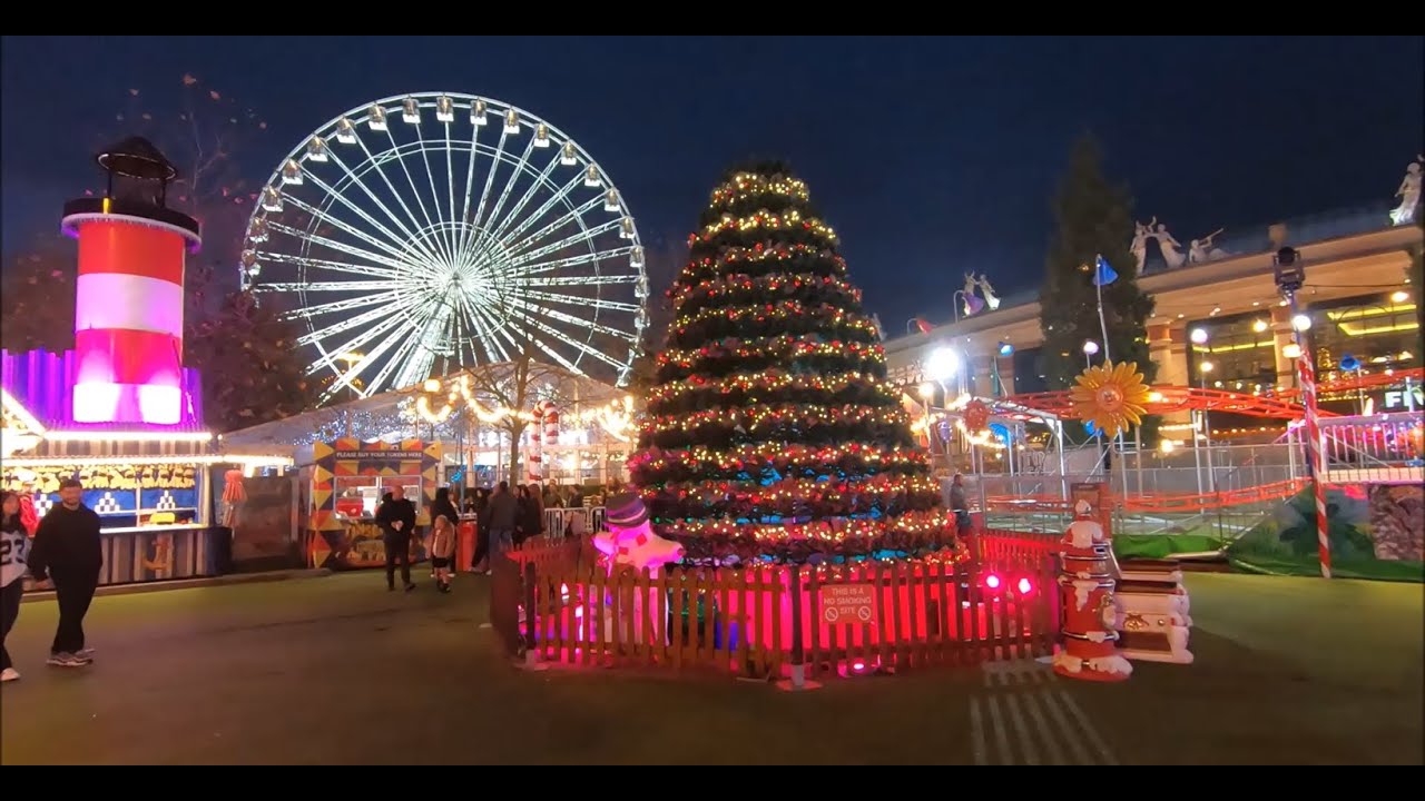 Holiday Season at the Trafford Centre in Manchester, England UK (November 2024)