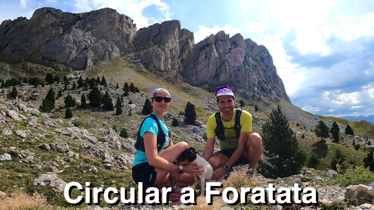 Circular a Peña Foratata, con mis chicas.
