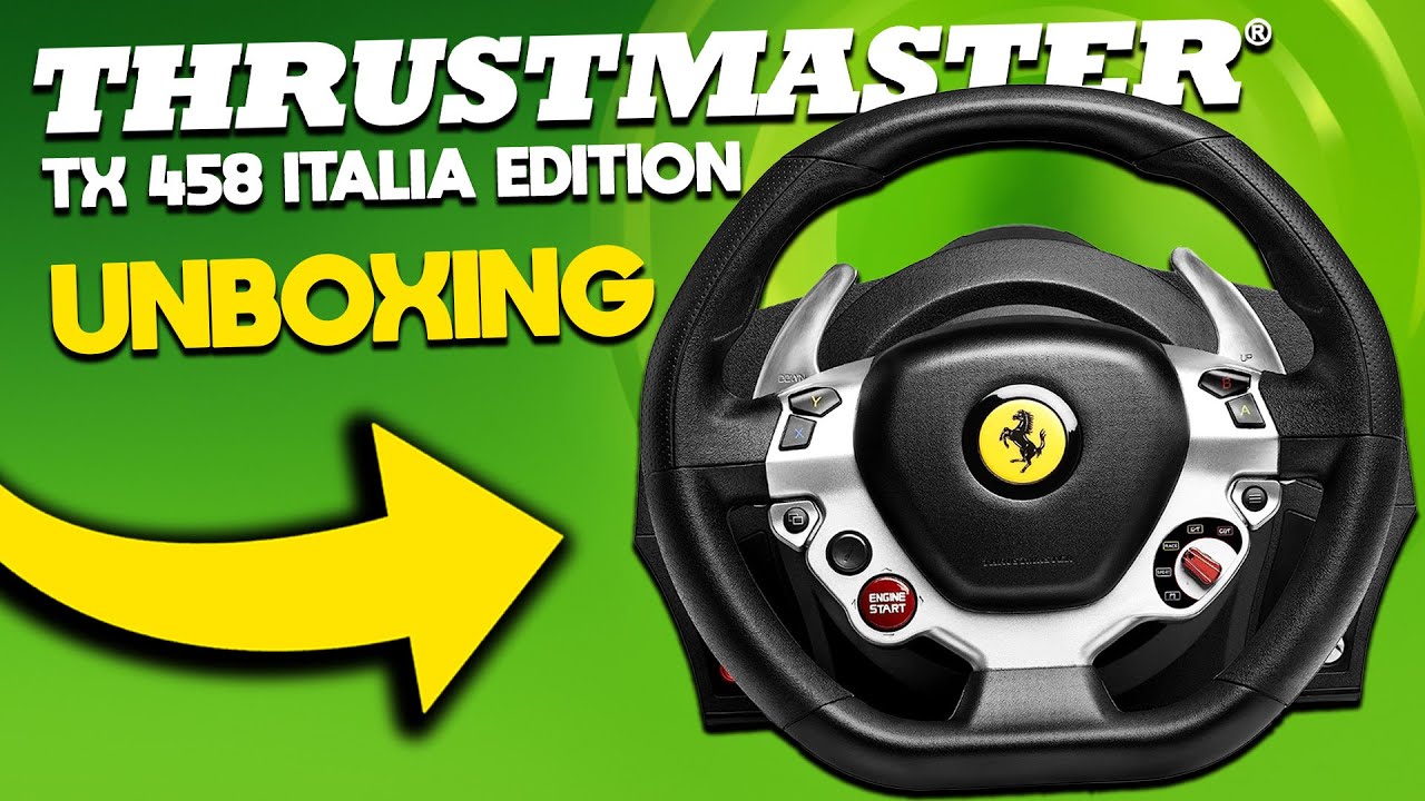 THRUSTMASTER TX czyli najlepsza kierownica do PC i XBOX do 1500 ZŁ - UNBOXING