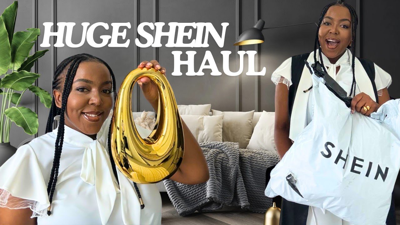 SHEIN TRY ON HAUL and DISCOUNT CODE | BAGS, SHOES AND  CLOTHING