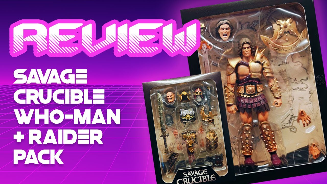 Savage Crucible Wave 2 Who-Man and Raider Pack Review