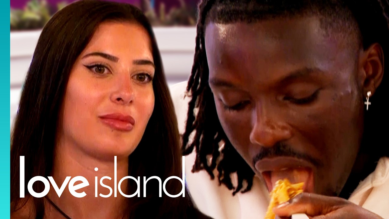 Dejon rejects Yasmin as he's too busy eating pasta 👀🍝 | Love Island 2025
