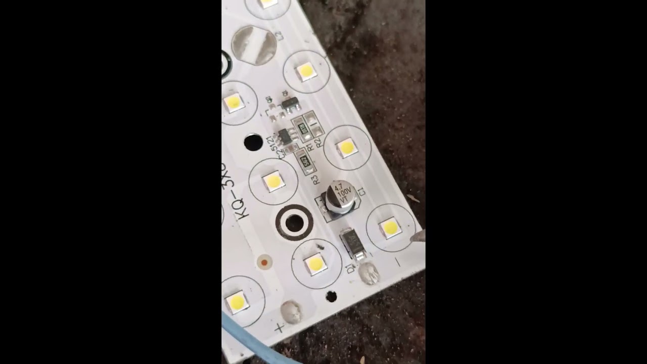 Aprende a reparar luz led desde casa