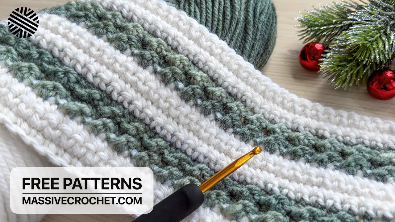 This Crochet Pattern for Beginners is Super Simple, Fast & SUPER-DUPER! ⚡️Crochet Stitch for Blanket