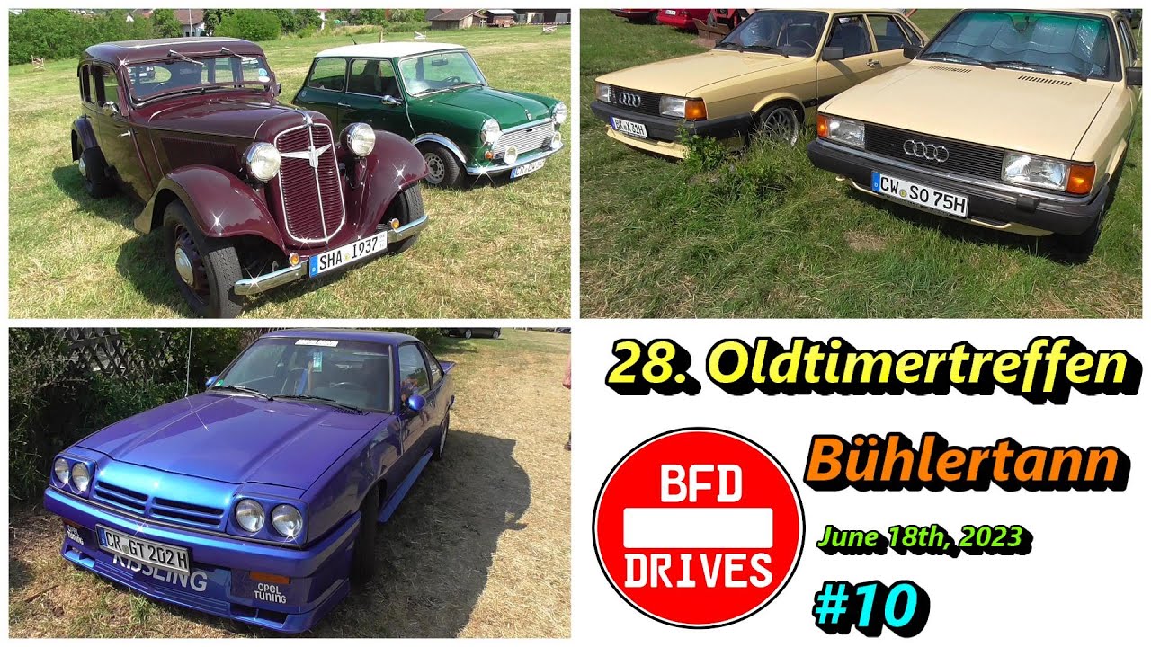🚘 28. Oldtimertreffen Bühlertann ⛔️ 18.06.2023 🚦 Teil 10/10 🚗
