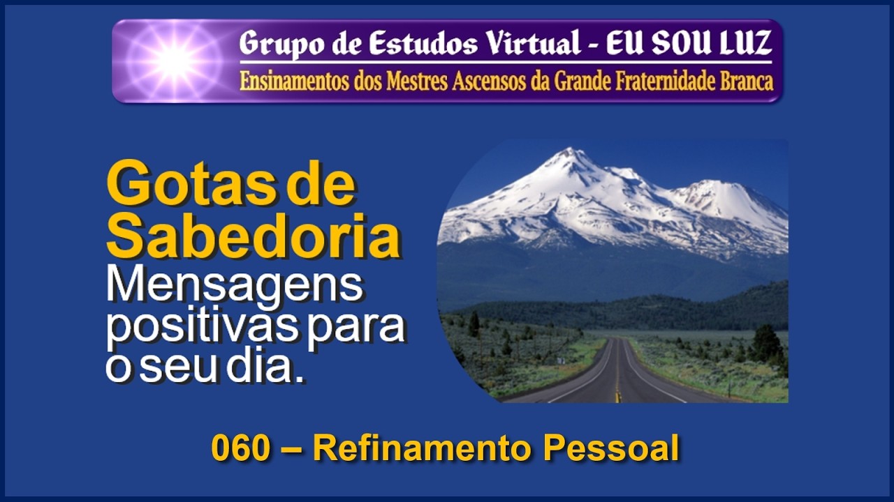 645 –  GS 060 – Refinamento Pessoal