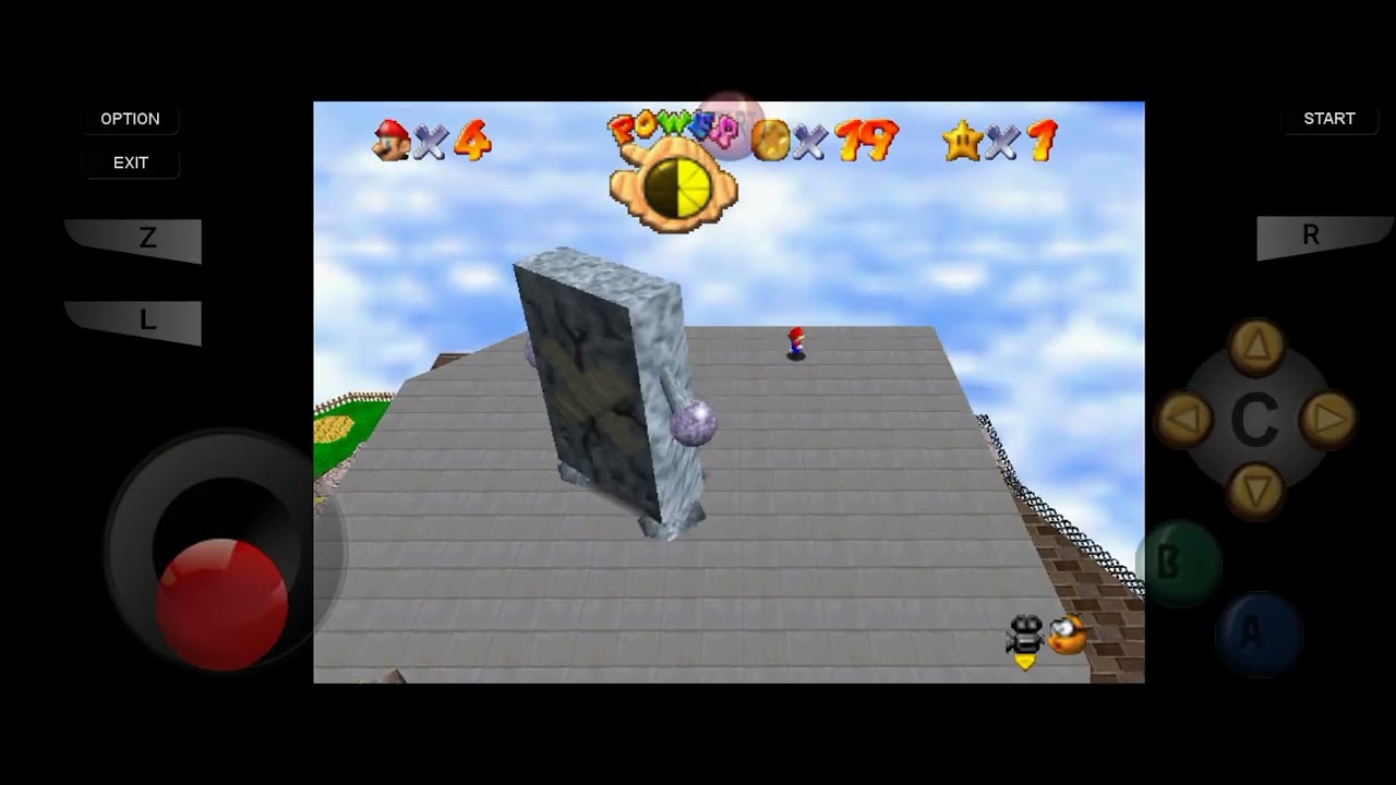 Jugando Super Mario 64 según el audio gente perdón y nadie me puede decir cómo derrotar a la piedra