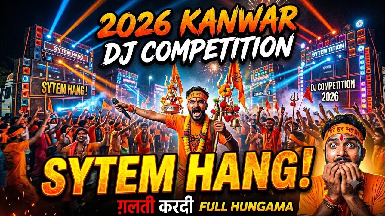 DJ कांवड़ यात्रा 2026 प्रतियोगिता | सबसे खतरनाक Bass  | Kanwar DJ Competition | DJ Ksana vs DJ Amar