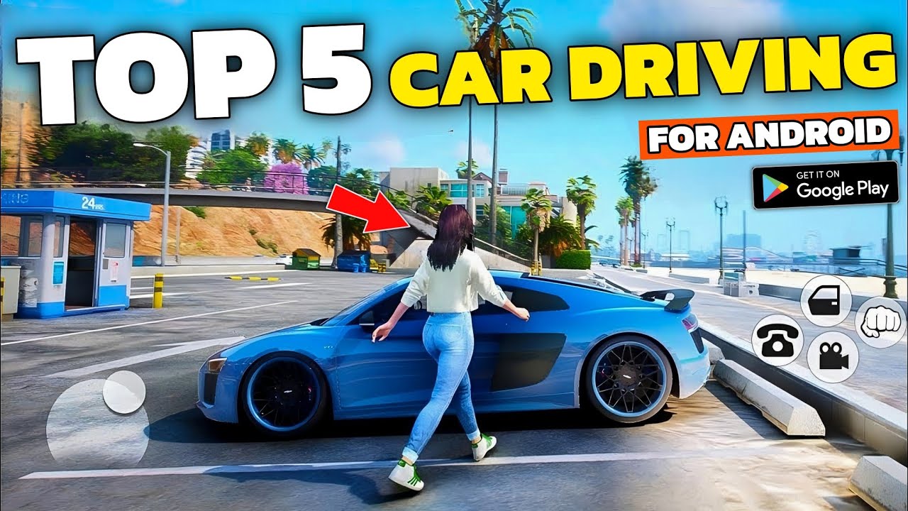 TOP 5 Car Driving Games For Android 💥 | Javid Tamil | Top 5 Games For Android