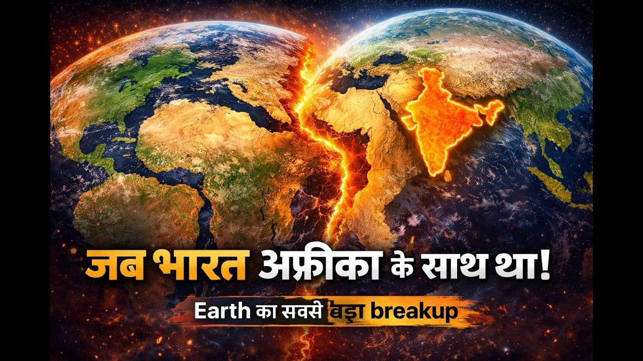 जब भारत अफ्रीका के साथ था — गोंडवाना महाद्वीप की सच्ची कहानी | India’s 100 Million Year Journey
