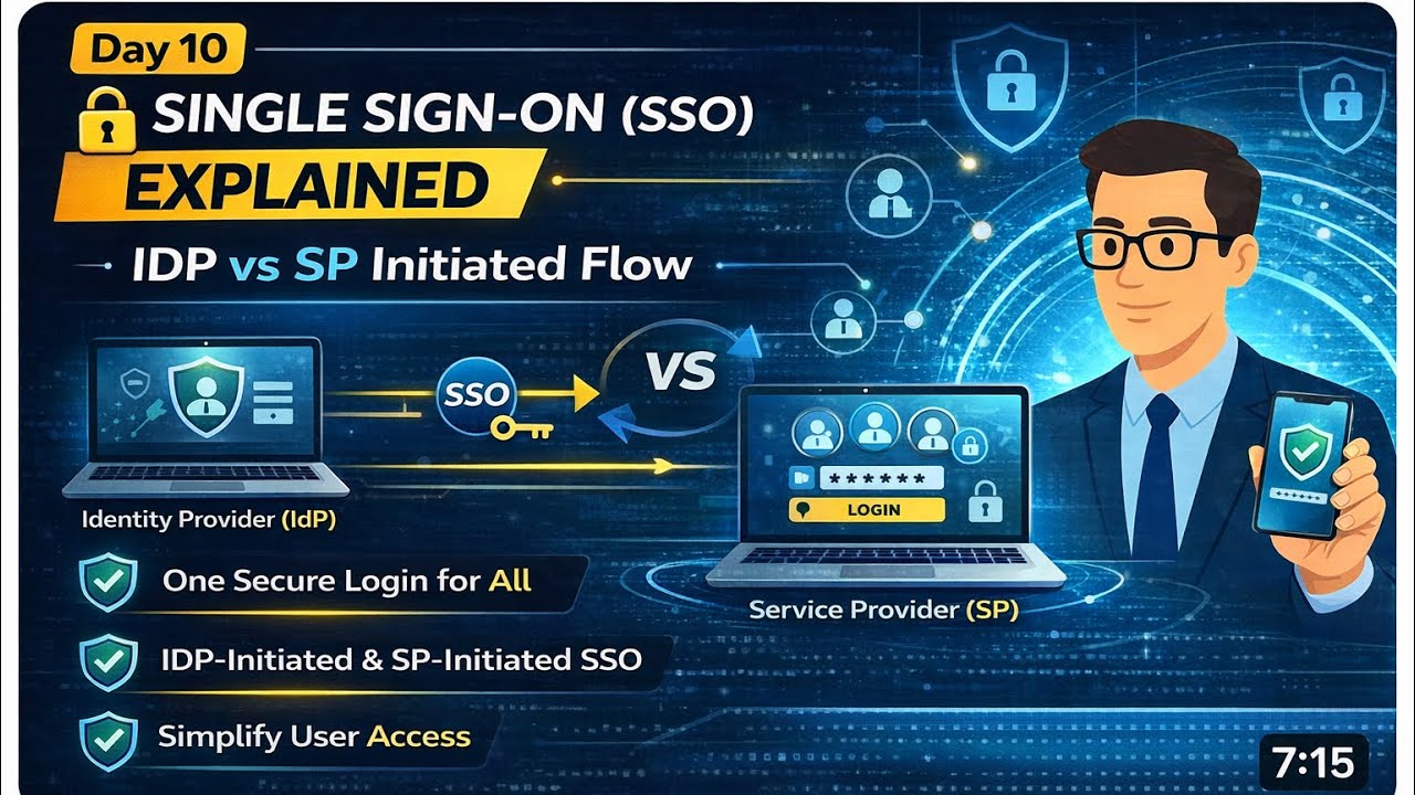 🔐 𝐒𝐢𝐧𝐠𝐥𝐞 𝐒𝐢𝐠𝐧-𝐎𝐧 (𝐒𝐒𝐎) 𝐄𝐱𝐩𝐥𝐚𝐢𝐧𝐞𝐝 | 𝐈𝐃𝐏 𝐯𝐬 𝐒𝐏 𝐈𝐧𝐢𝐭𝐢𝐚𝐭𝐞𝐝 𝐅𝐥𝐨𝐰