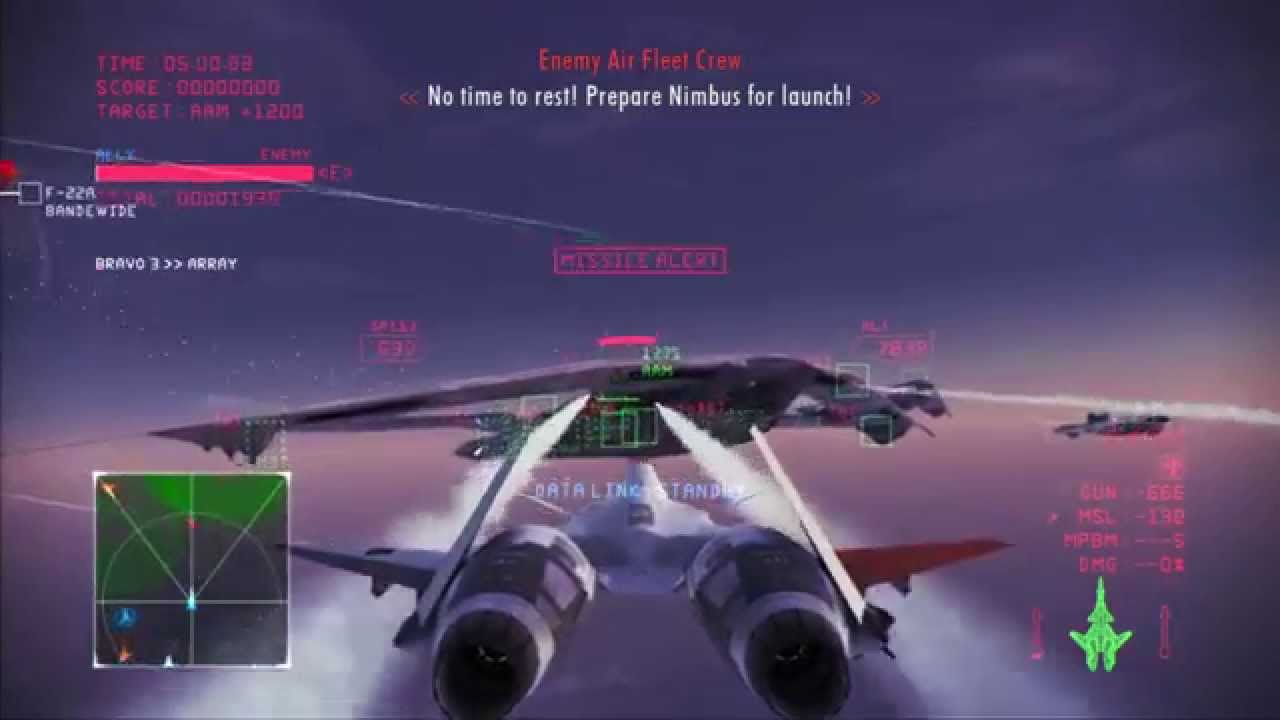 Ace Combat Infinity: ADFX-01 Morgan Vs Moby Dick 1 ( MPBM )