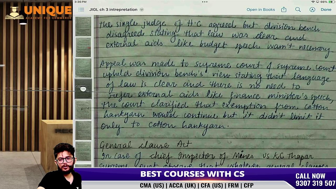 INTERPRETATION OF STATUES REVISION LEC 1