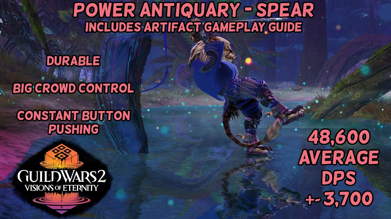 Power Antiquary -expert- Spear (48,594 DPS average DPS, +- 3,694)