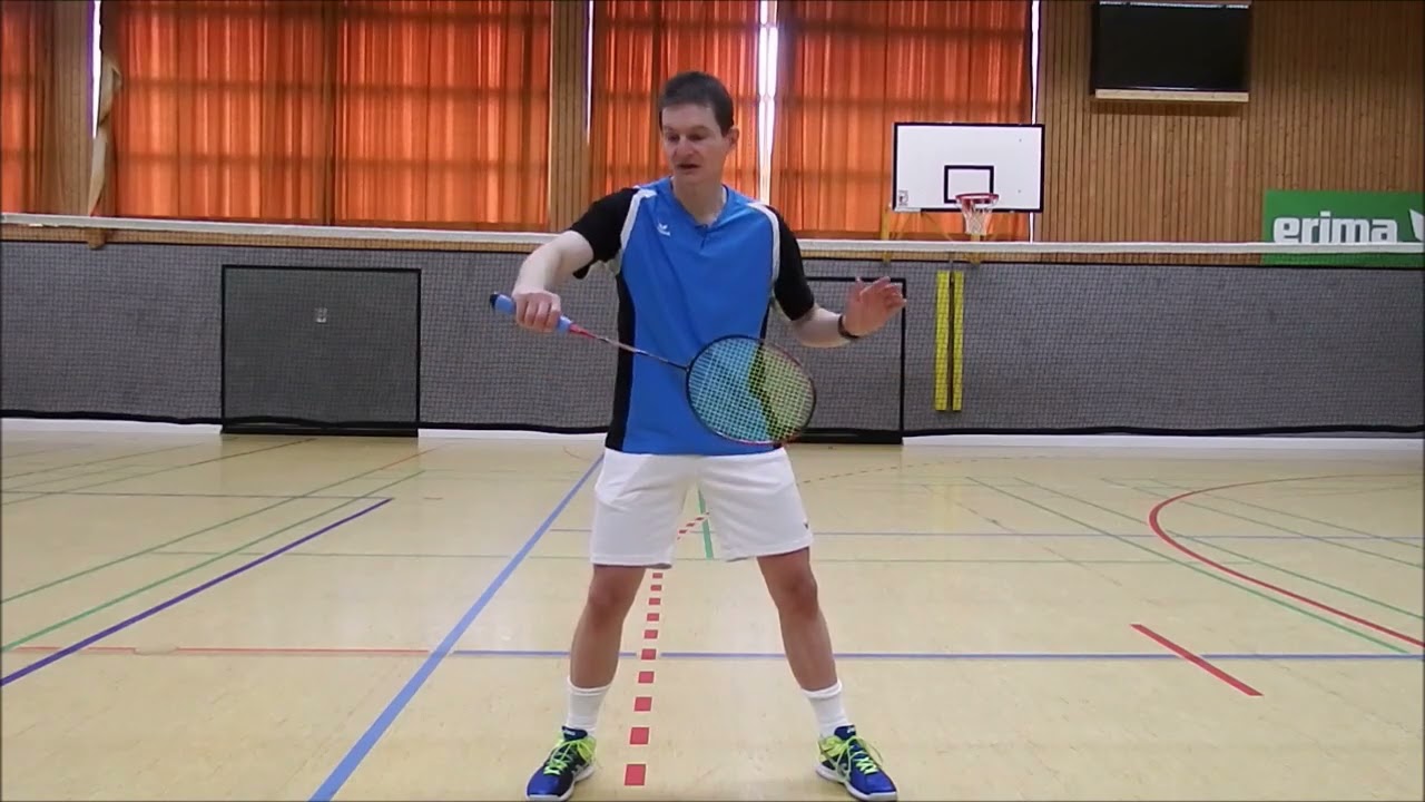 Smash Abwehr   Block hinters Netz und Übergang in den Angriff