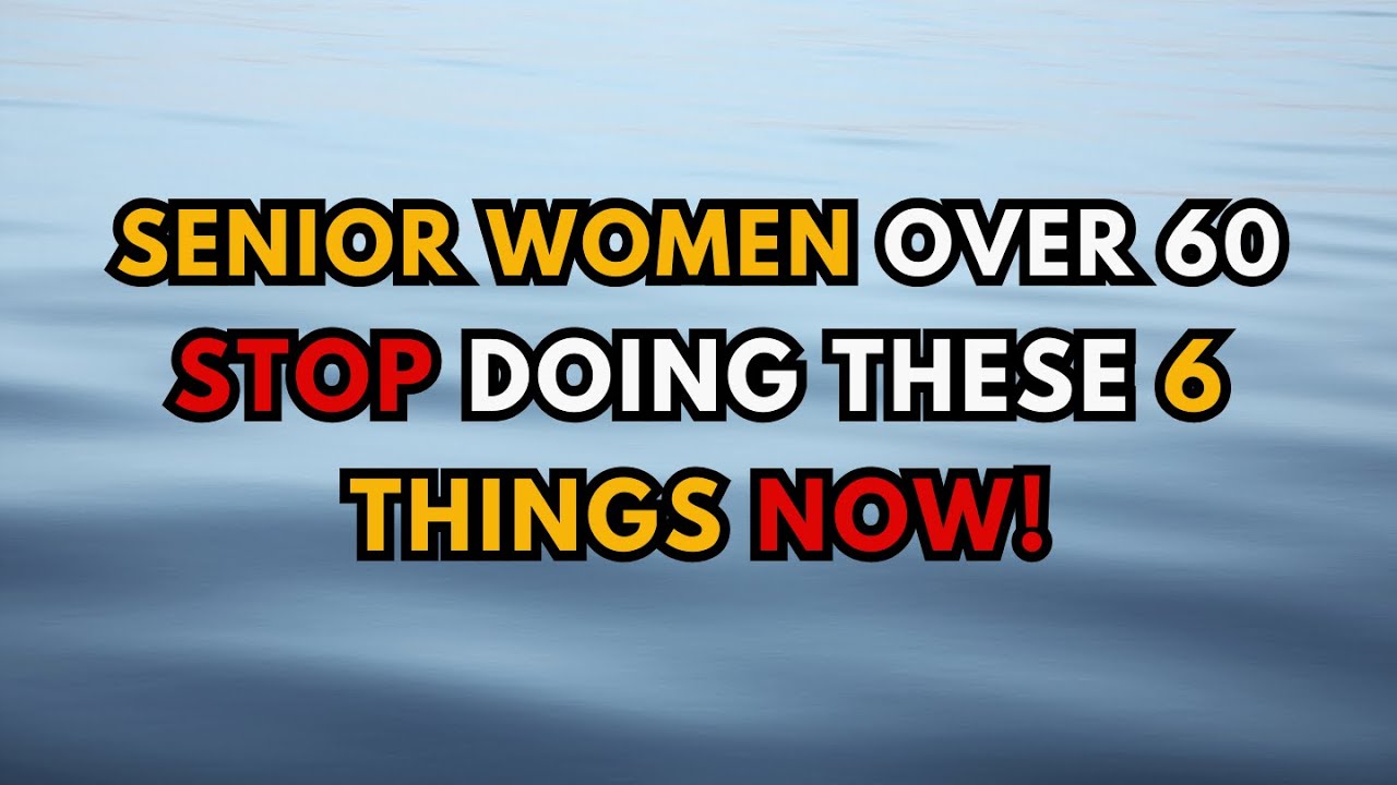 Senior Women Over 60: Stop Doing These 6 Things That Keep You Trapped (Life-Changing)