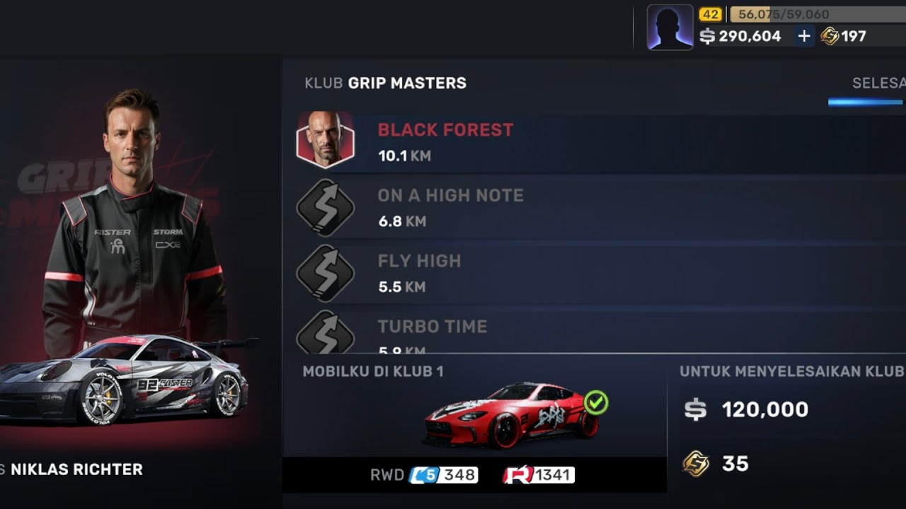 The race journey at the club GRIP MASTER Part 3