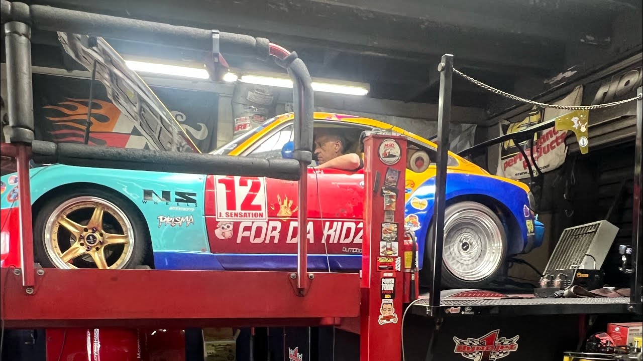 Drift Miata Dyno Finally 100s