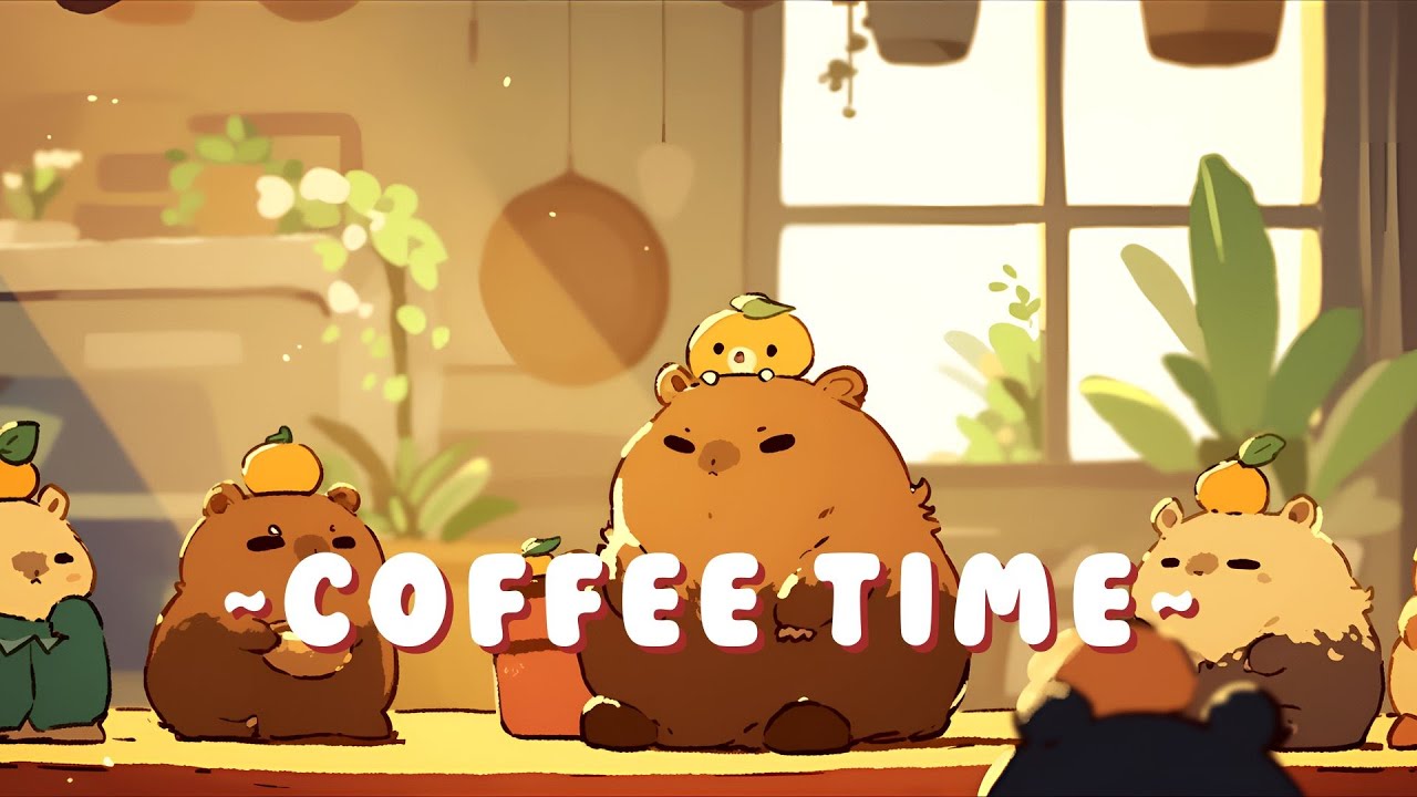 Capybara Lofi Zone - Cozy Beats for Relaxation ~ Gentle Feelings ~ 🦫 🎮 ☕