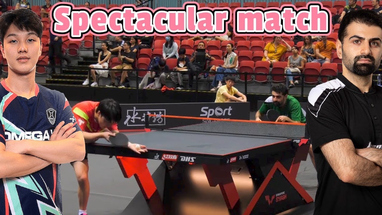 The Backhand Man Noshad ALAMIYAN vs World Bronze Medalist AN Jaehyun