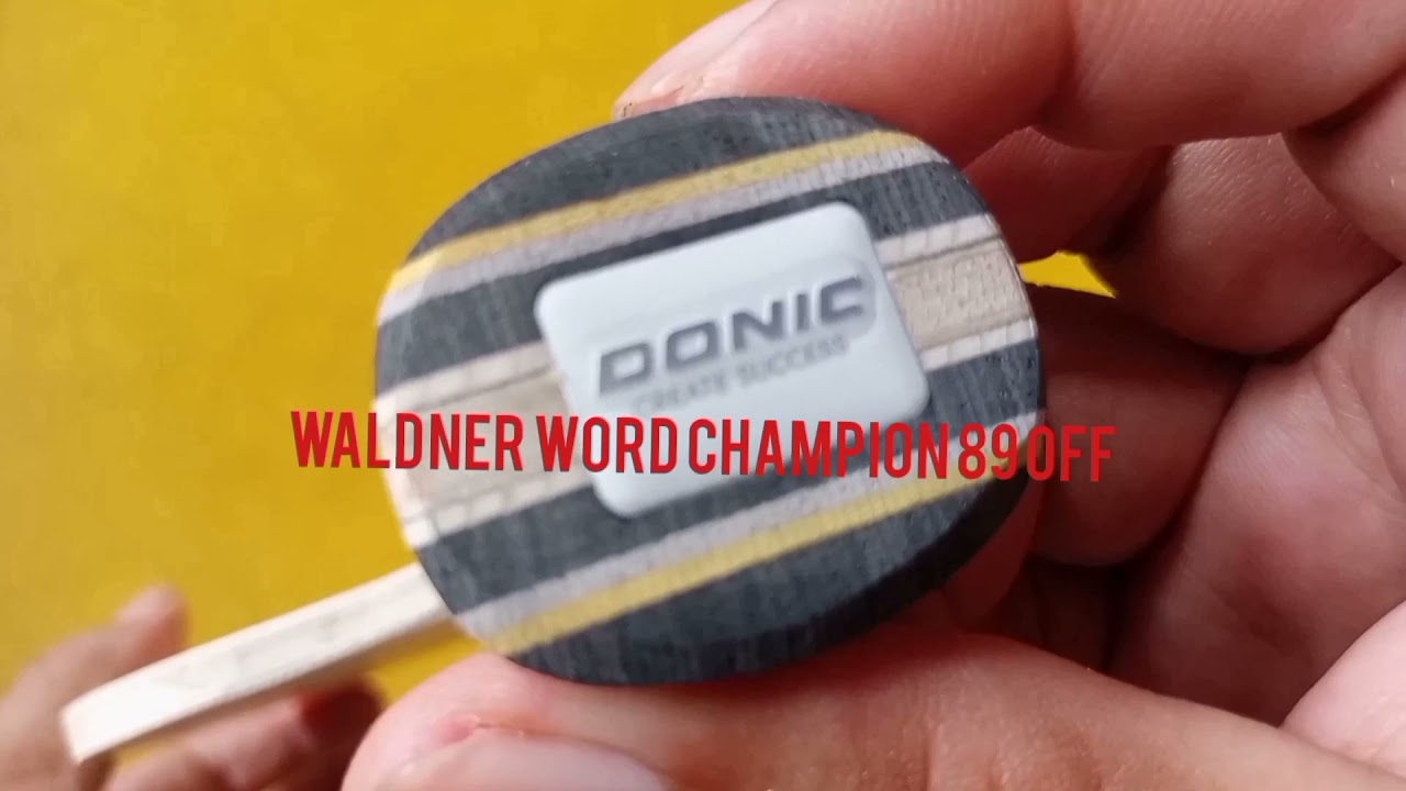 donic persson word champion 89 review