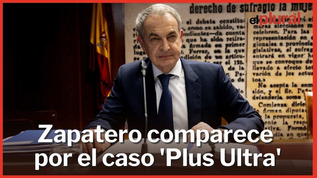 Zapatero niega su relación con el presidente de Plus Ultra