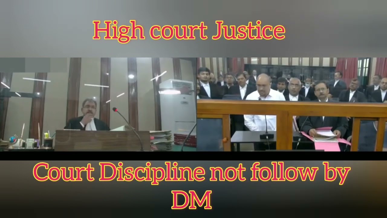 #DM not follow the #Court discipline