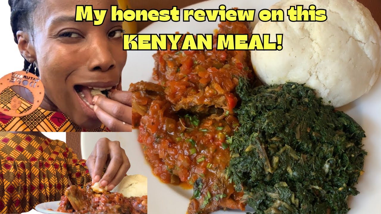 KENYAN FOOD VIRGIN NO MORE! // REACTING TO MY FIRST TASTE OF KUKU KIENYEJI