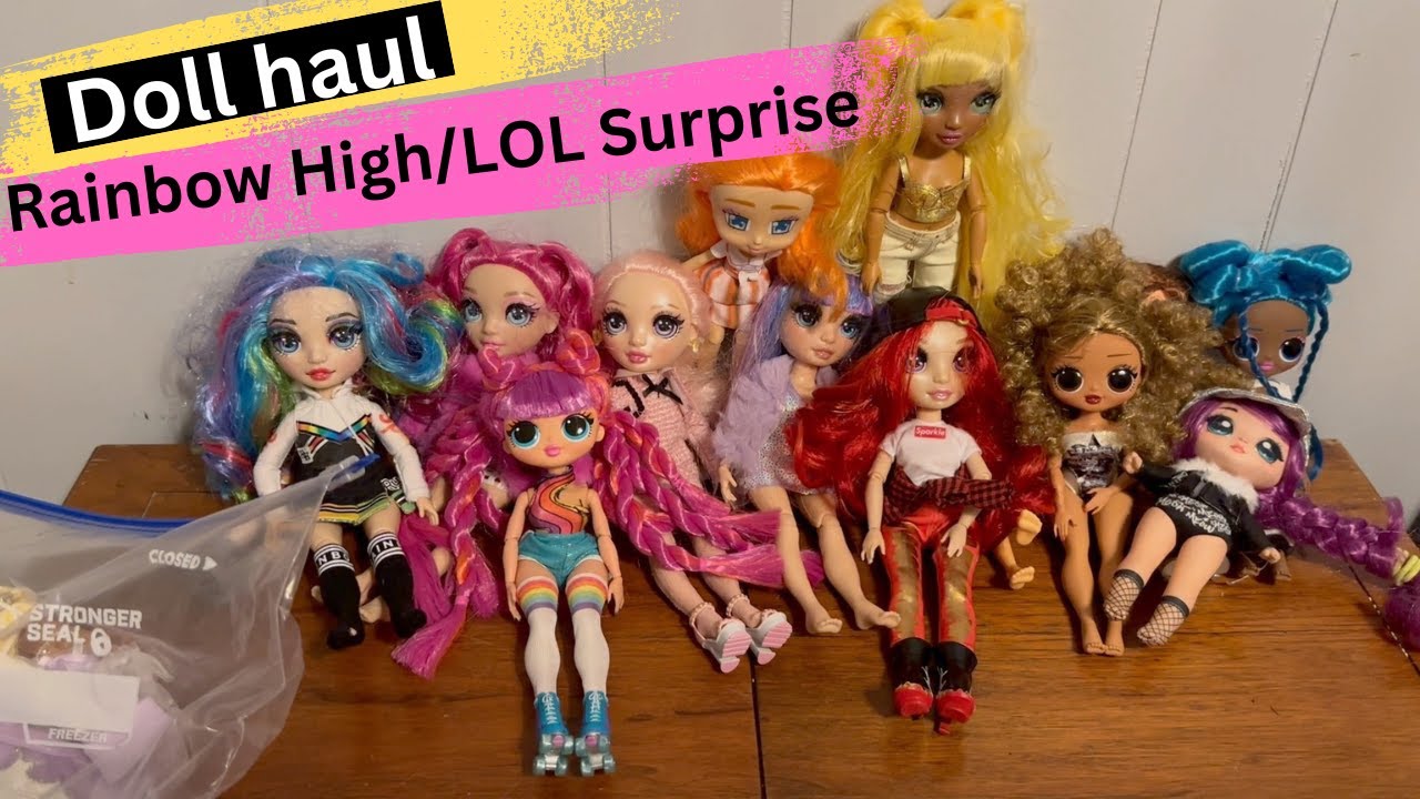 Rainbow High and LOL Surprise Doll Haul