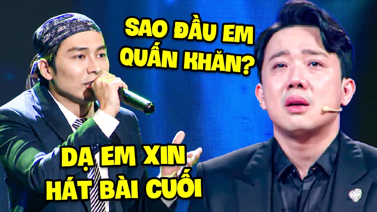Trấn Thành KHÓC VỠ ÒA khi nghe thí sinh 