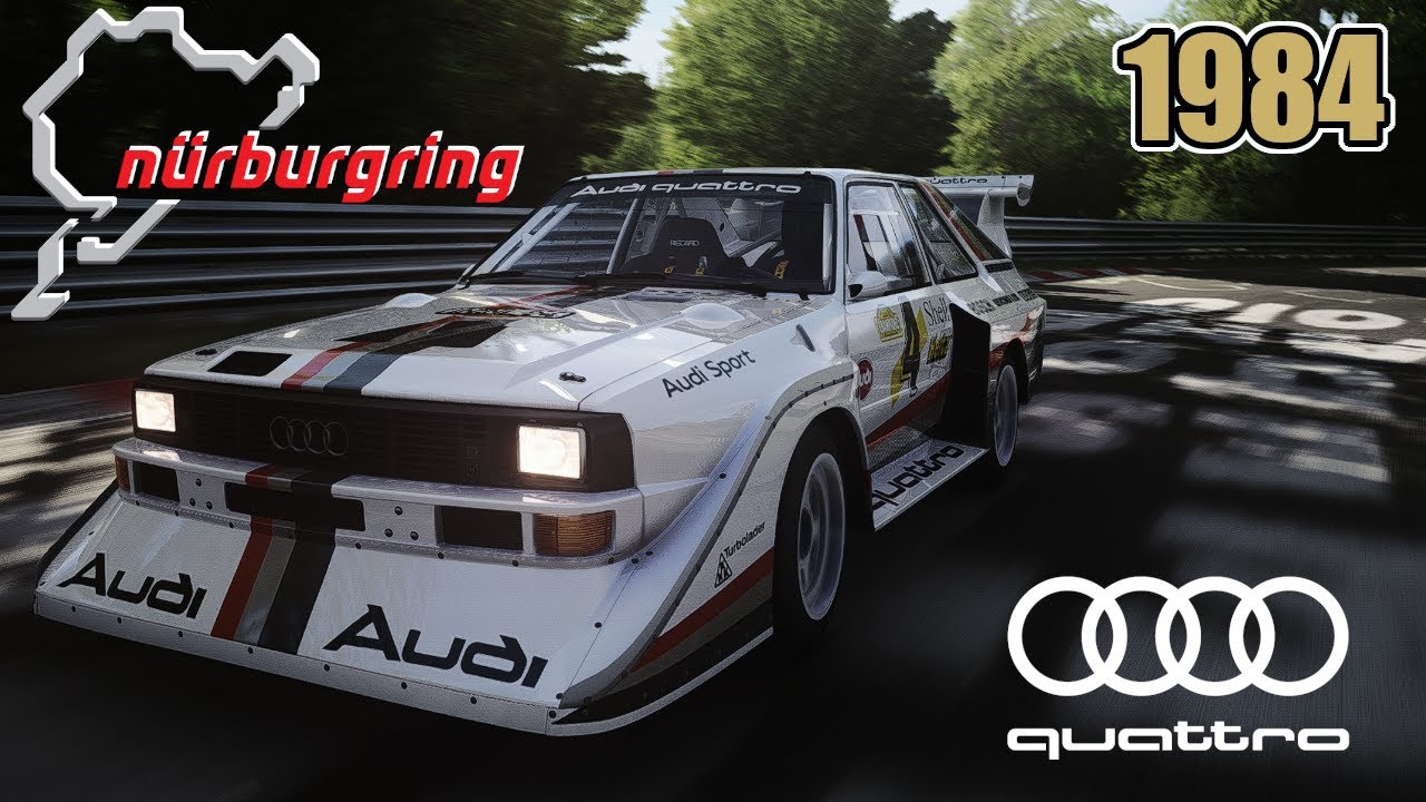 Audi Sport quattro S1 E2 1984 - Nürburgring - Touristenfahrten - Pedal Cam - AC