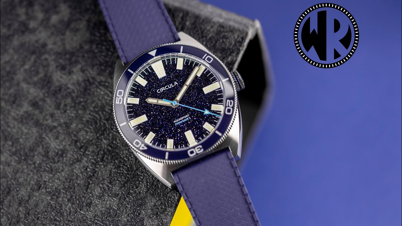 Circula Aquasport II Review. A Retro Designed German Dive Watch With A Unique Dial!