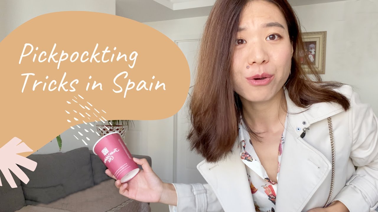 西班牙小偷手法大公开！How to avoid pickpockets in Europe!【Eng Sub】