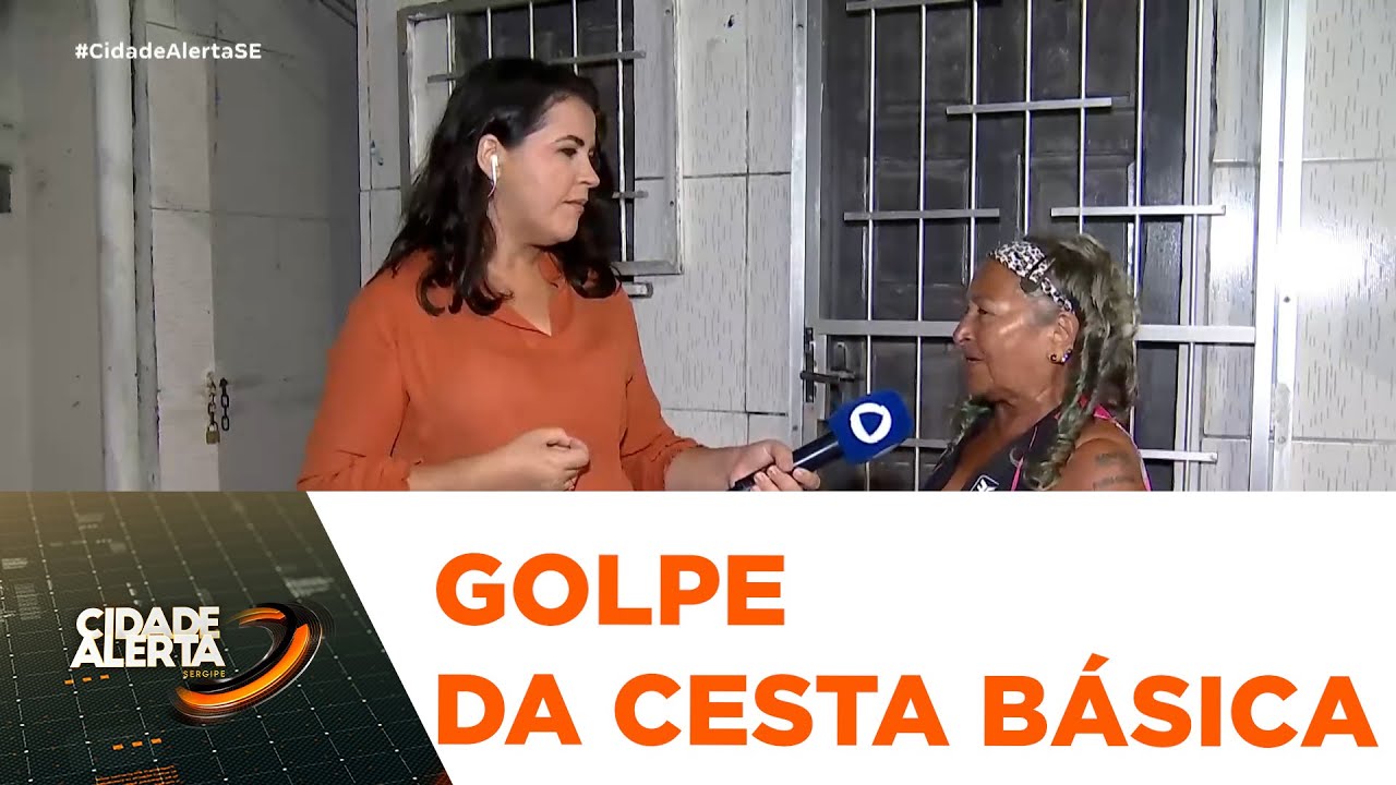Idosa cai em 'golpe da cesta básica' e tem prejuízo de mais de 20 mil reais em Aracaju - CA