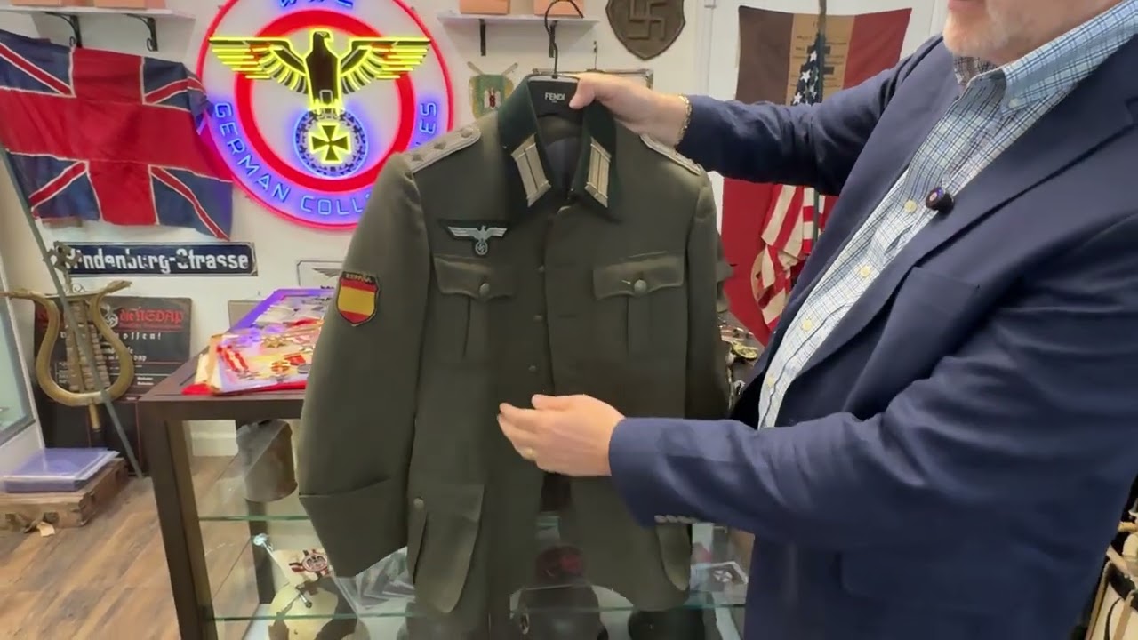 WW2 Spanish Blue Division Uniform