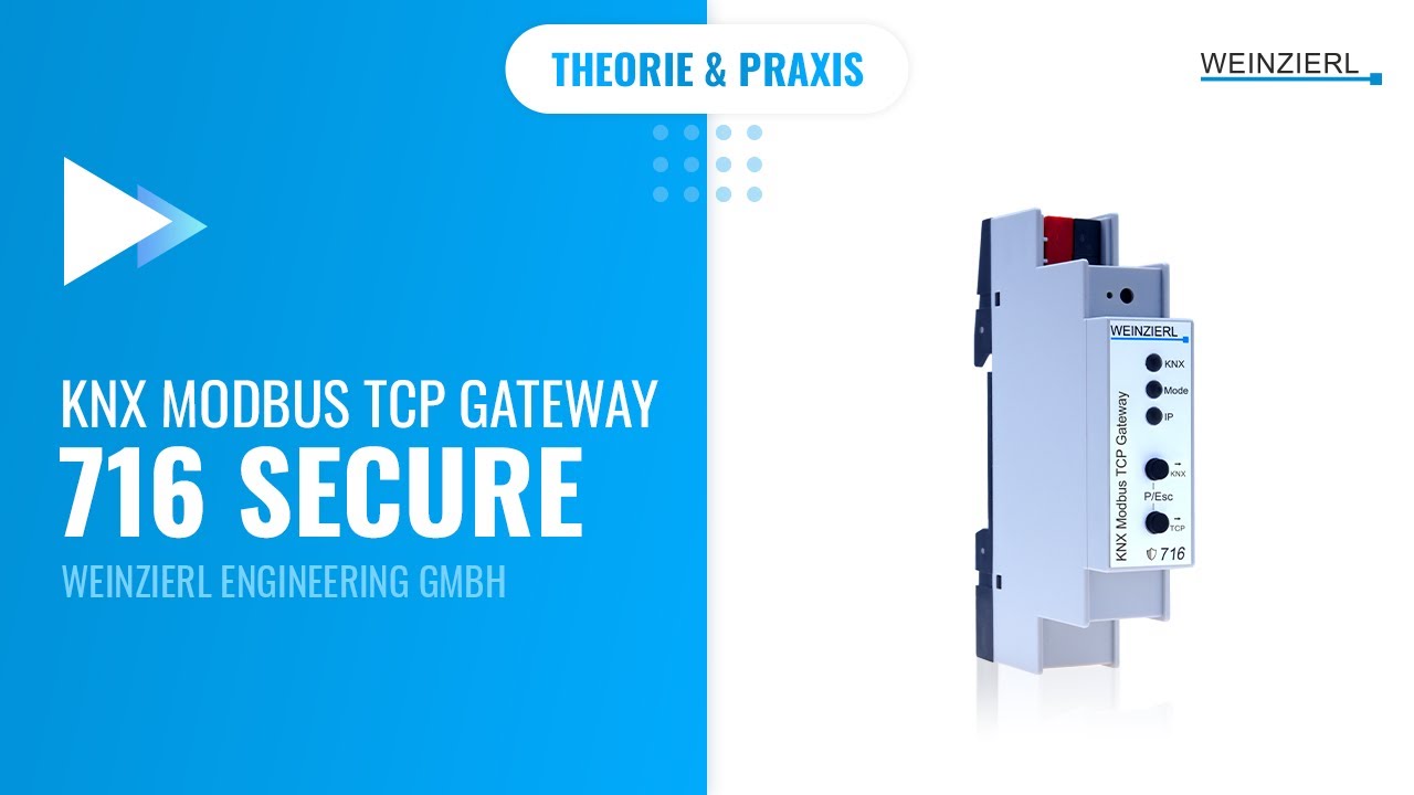 Anleitung zur Verbindung des TCP & KNX Modbus TCP Gateway 716 secure
