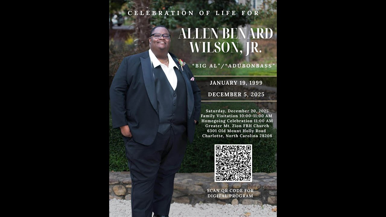 Allen B. Wilson, JR. Homegoing Celebration