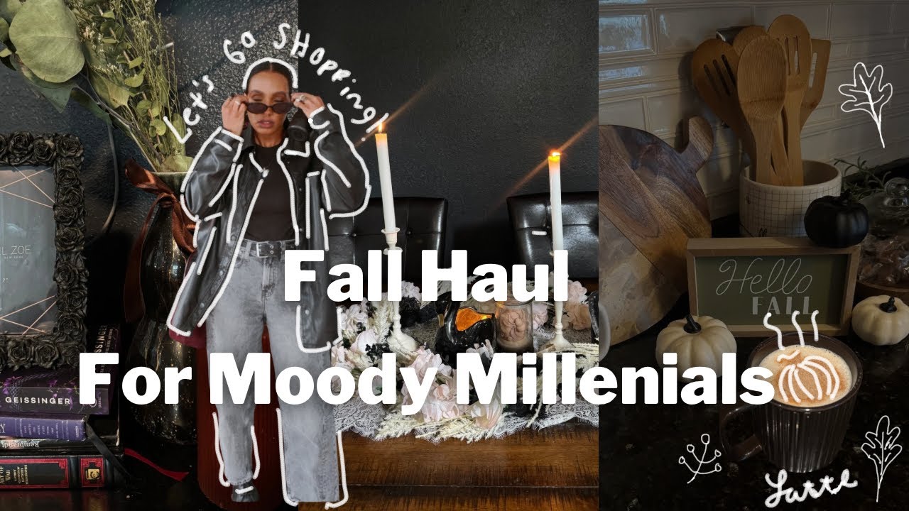 Fall Vlog | TJ Maxx, Burlington, Hobby Lobby, Creating a Fall Mood Board