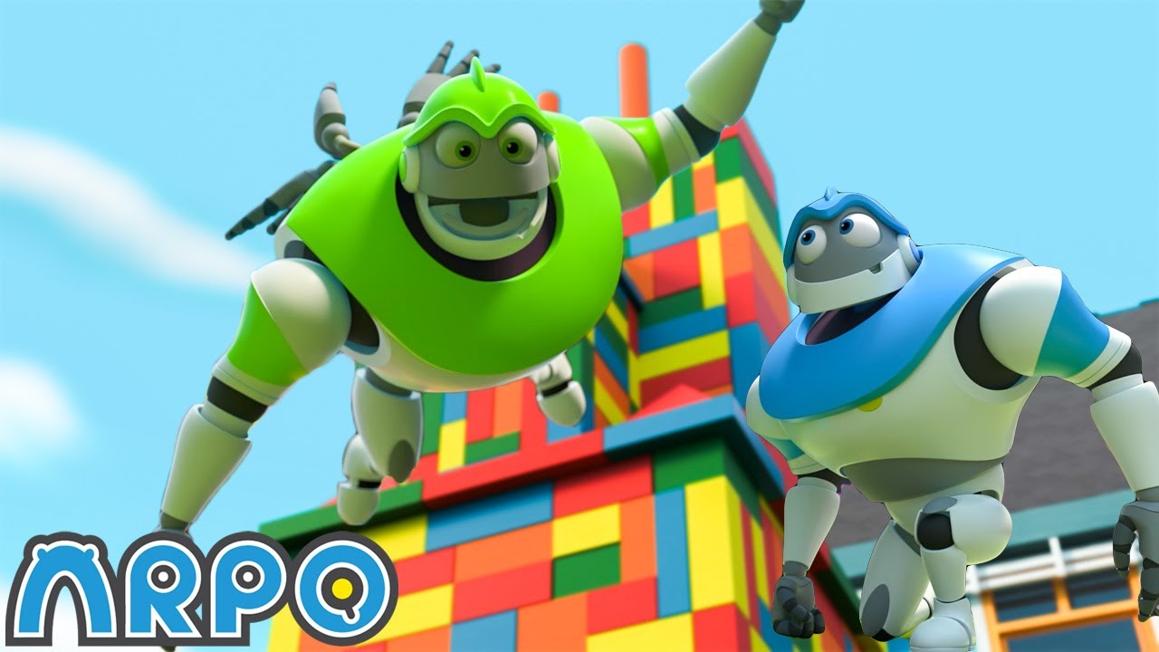 Torre Traiçoeira: Arpo e Daniel em Perigo! -  ARPO o Robô em Português | Desenho Animados para Bebês
