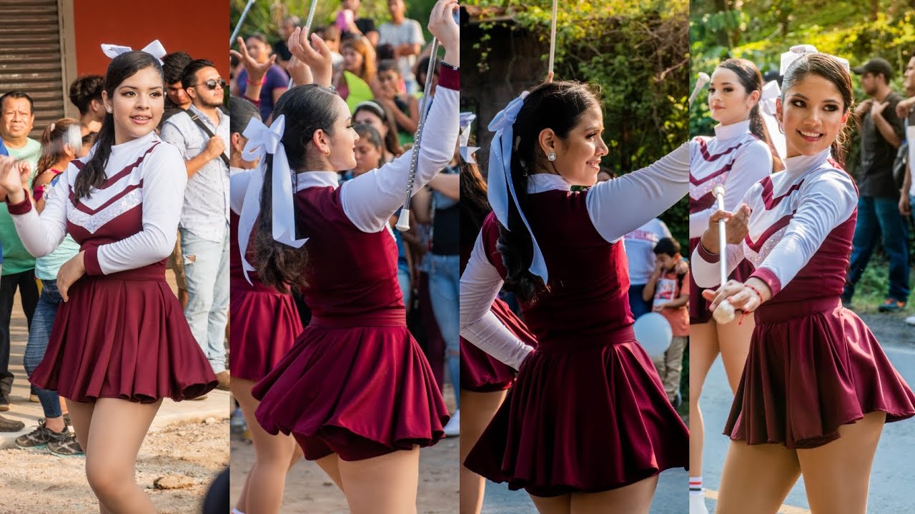 Cachiporristas de Ilobasco Latín Band - Alejandra, Nathaly, Jimena y Jahaira