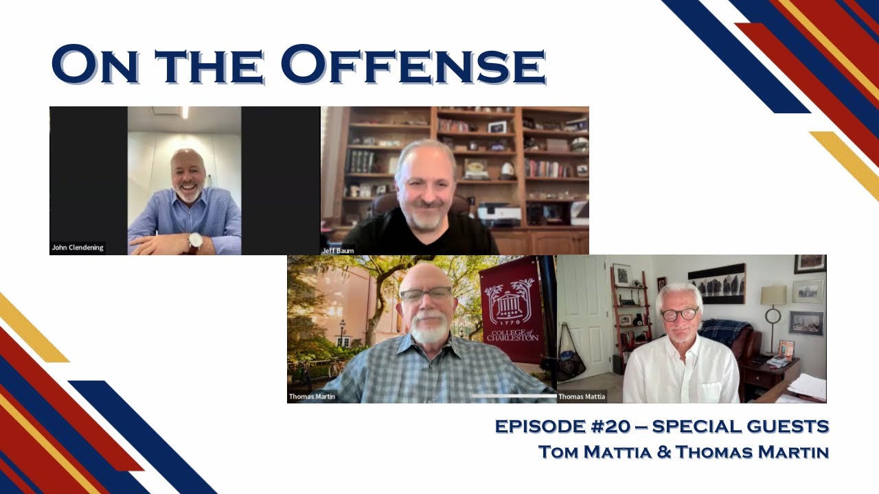 On the Offense Podcast — Episode #20 — SPECIAL GUESTS: Tom Mattia and Thomas Martin