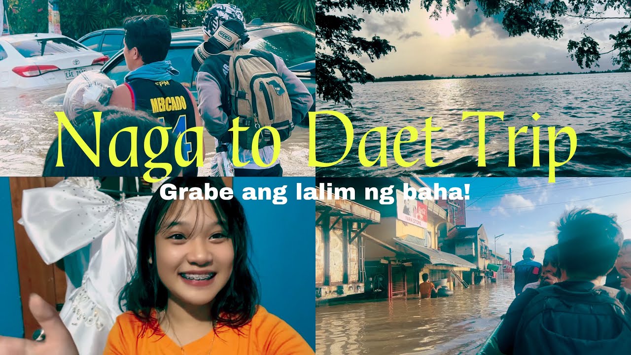 Lumusong Kami sa Baha Para Lang Makauwi!! Grabeng experience ito! | Pauline Tale