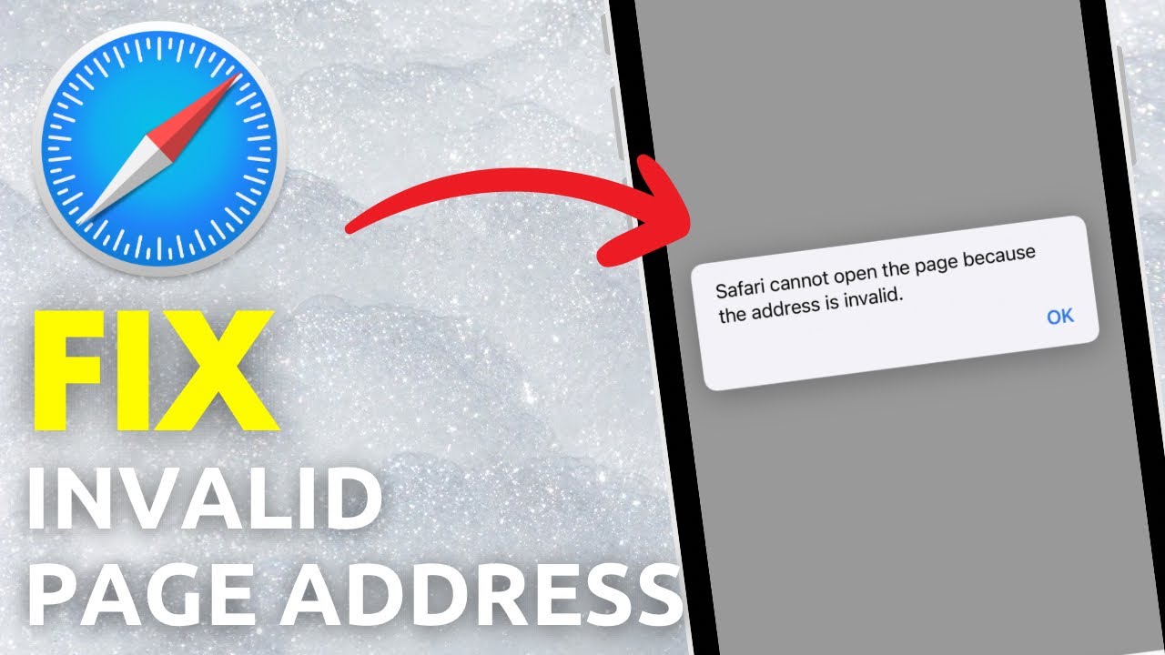 How To Fix Invalid Address In The Safari
