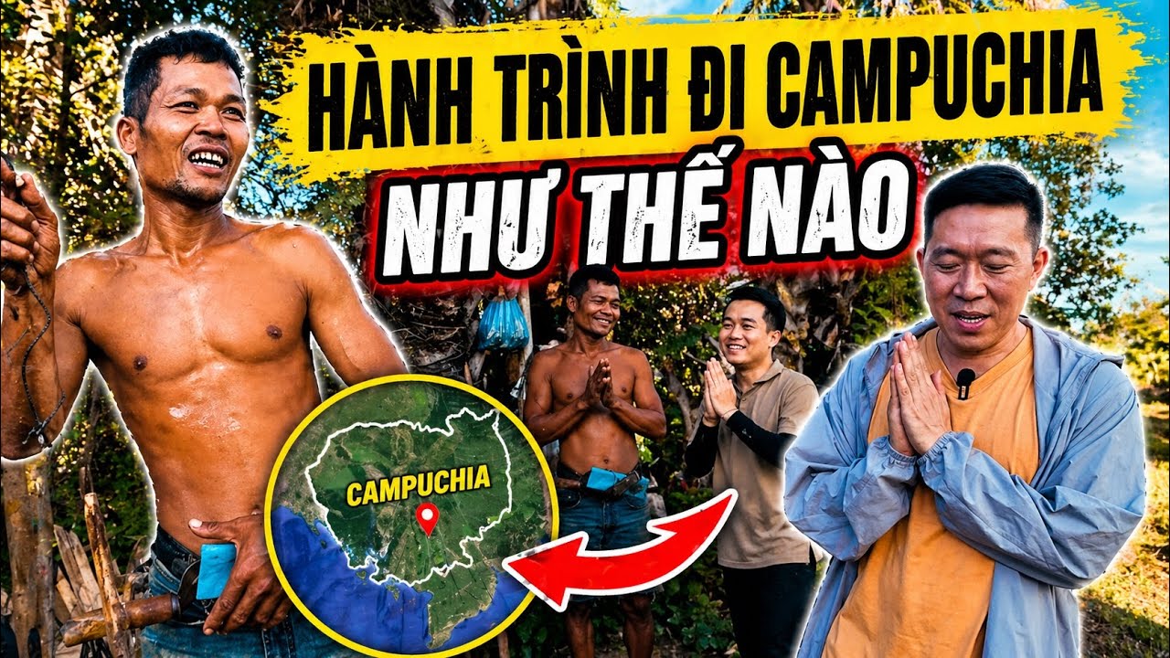 Hé lộ Hành trình đi Campuchia của Hoàng Nam