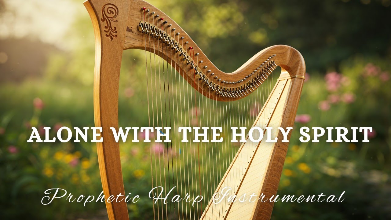 Prophetic Warfare Harp Instrumental/ALINE WITH THE HOLY SPIRIT/Background Prayer Music 