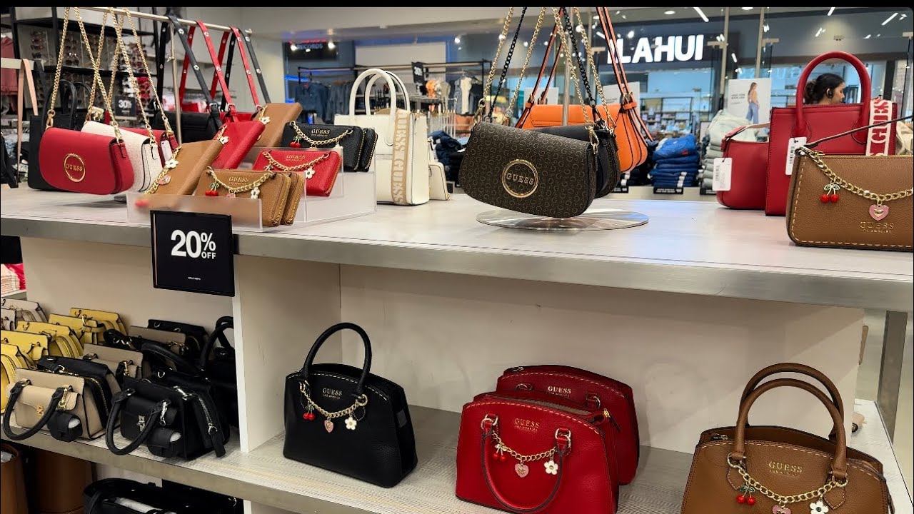 GUESS OUTLET 🇨🇦 UP TO 50% OFF ~BAG~WALLET ~CLOTHES ~SHOES #shoppingvlogs