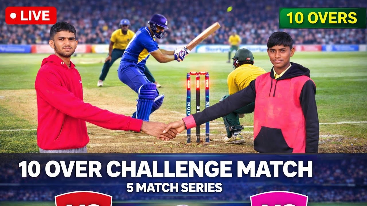 10 overs match challenge// 5 match series