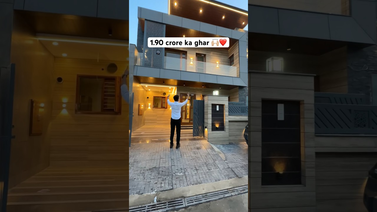 7696555002- beautiful 200 sq yards house for sale. #realestate #villa #beautifulvilla