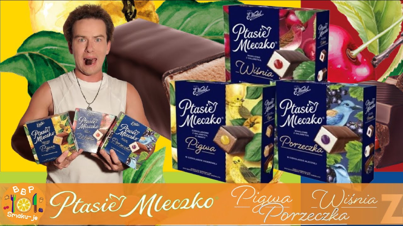 Ptasie Mleczko Pigwa, Wiśnia i Porzeczka | BBP Smaku-je #422