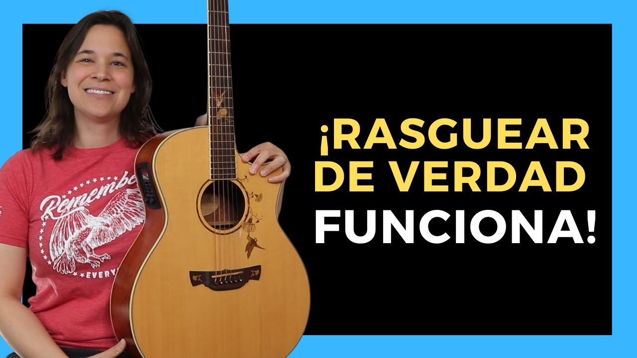 Patrones de rasgueo imprescindibles para guitarra acústica.